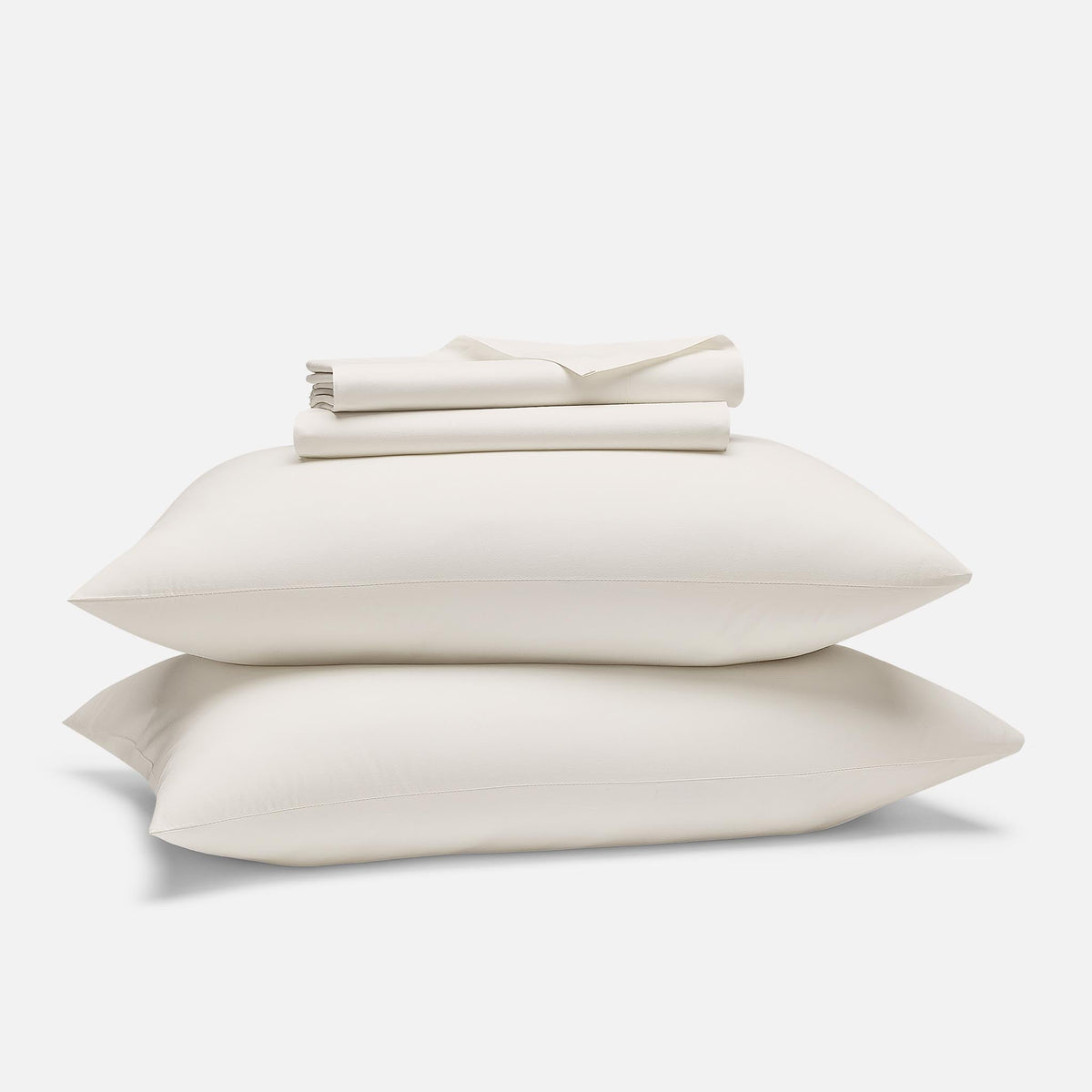 Classic Percale Core Sheet Set - Cream / Twin
