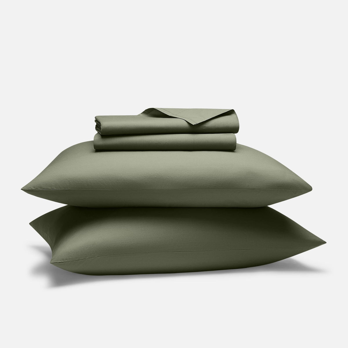 Classic Percale Core Sheet Set - Fresh Moss / Twin