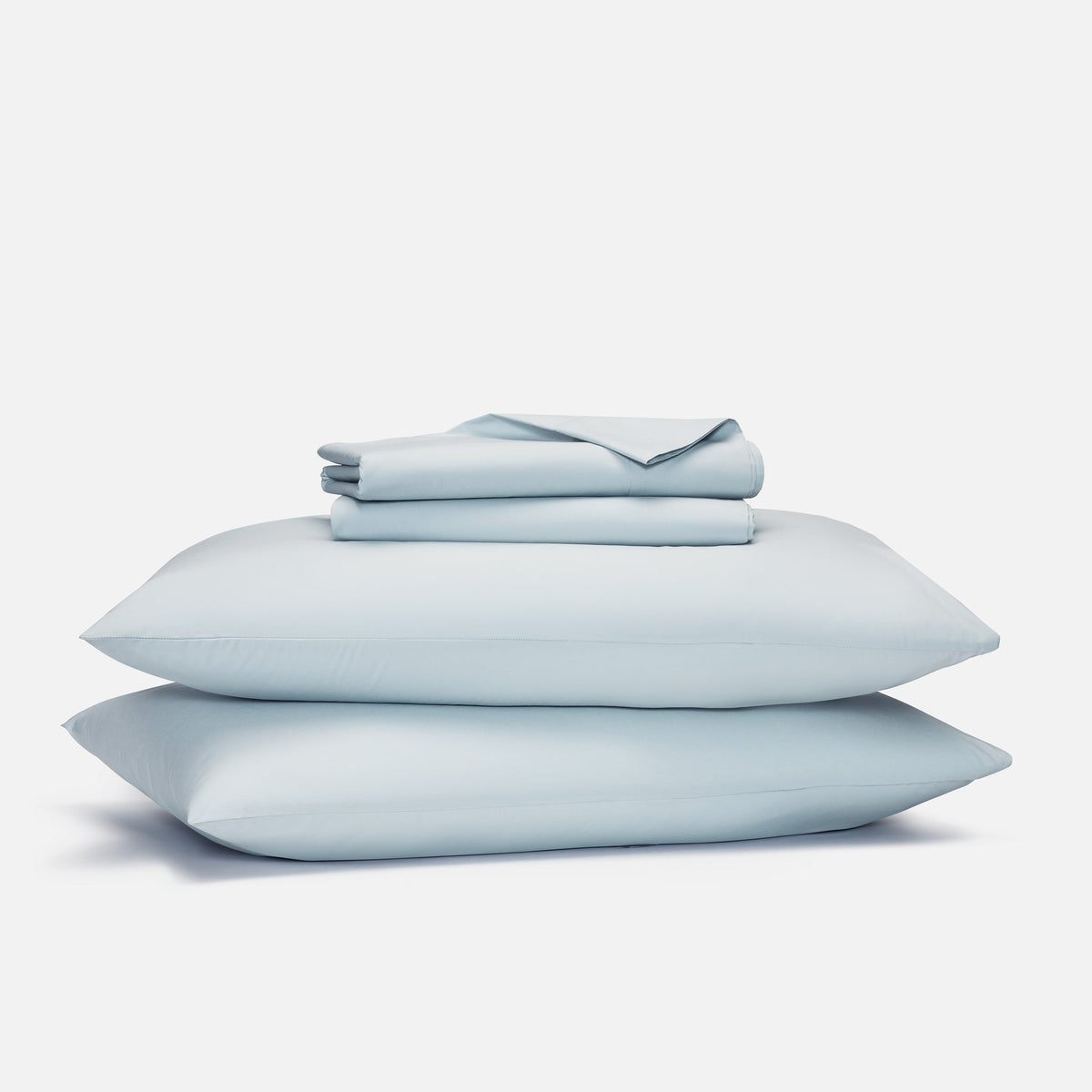 Classic Percale Core Sheet Set - Frost / Twin