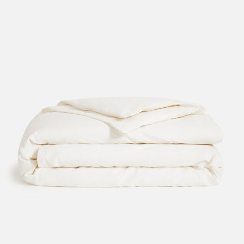 Classic Percale Duvet Cover - Cream / Twin/Twin XL