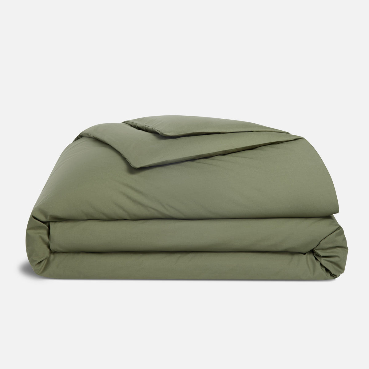 Classic Percale Duvet Cover - Fresh Moss / Twin/Twin XL