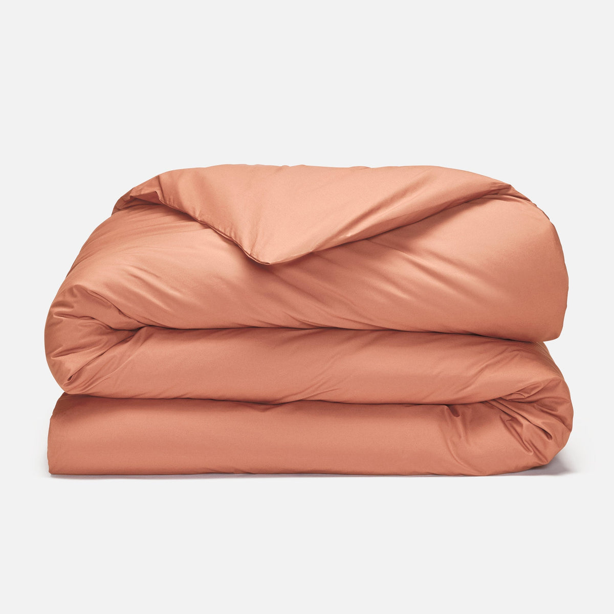 Classic Percale Duvet Cover - Coral / Twin/Twin XL