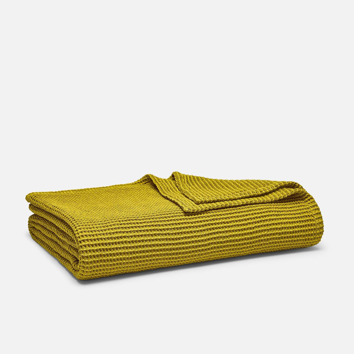 Dreamweave Waffle Bed Blanket - Limoncello Two Tone / Twin/Twin XL