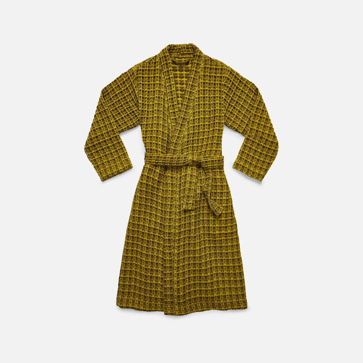 Dreamweave Waffle Robe - Wild Moss Two Tone / XS