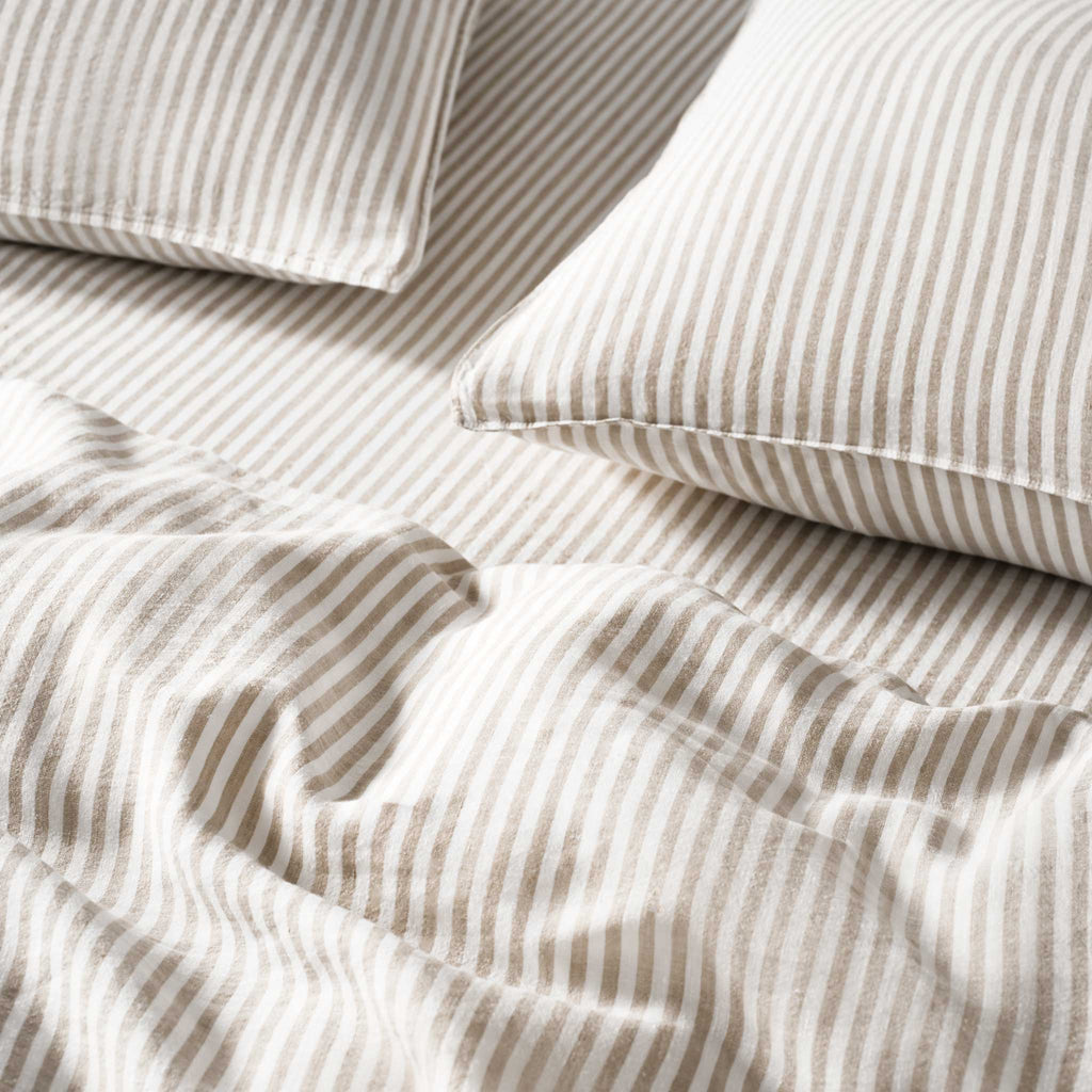 Washed European Linen Core Sheet Set