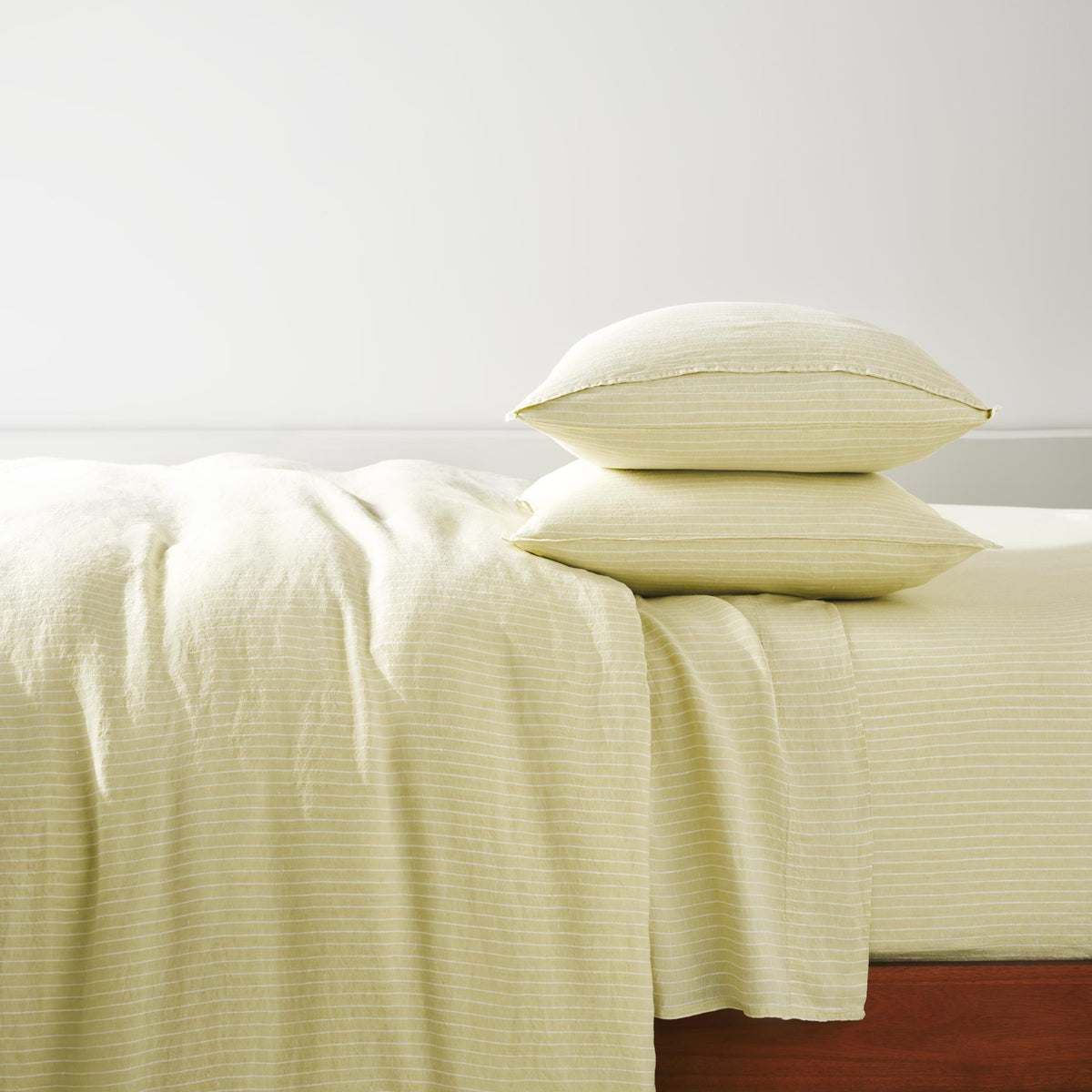 Washed European Linen Core Sheet Set