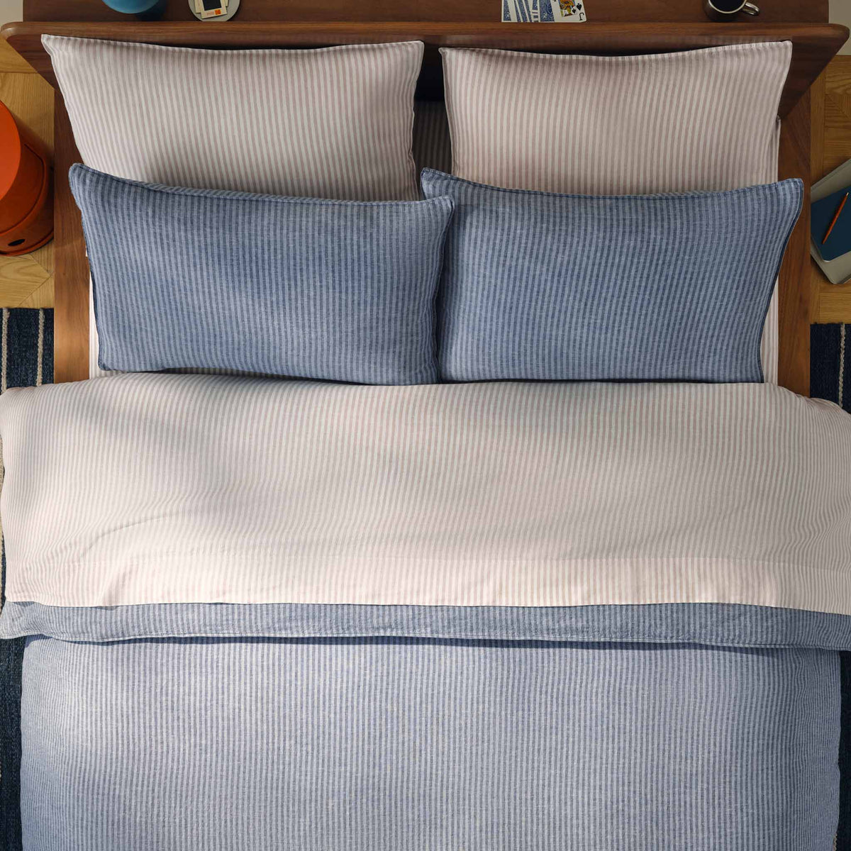 Washed European Linen Core Sheet Set